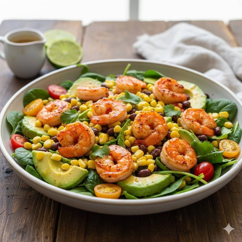 https://storage.tally.so/44afdb20-4e68-49aa-9c4a-480192710e63/Chili-Lime-Shrimp-Salad-with-Avocado-Corn-mixed-greens-with-grilled-chili-lime-shrimp-sweet-corn-avocado-black-beans-and-cherry-tomatoes-tossed-in-a-honey-cilantro-vinaigrette.jpg