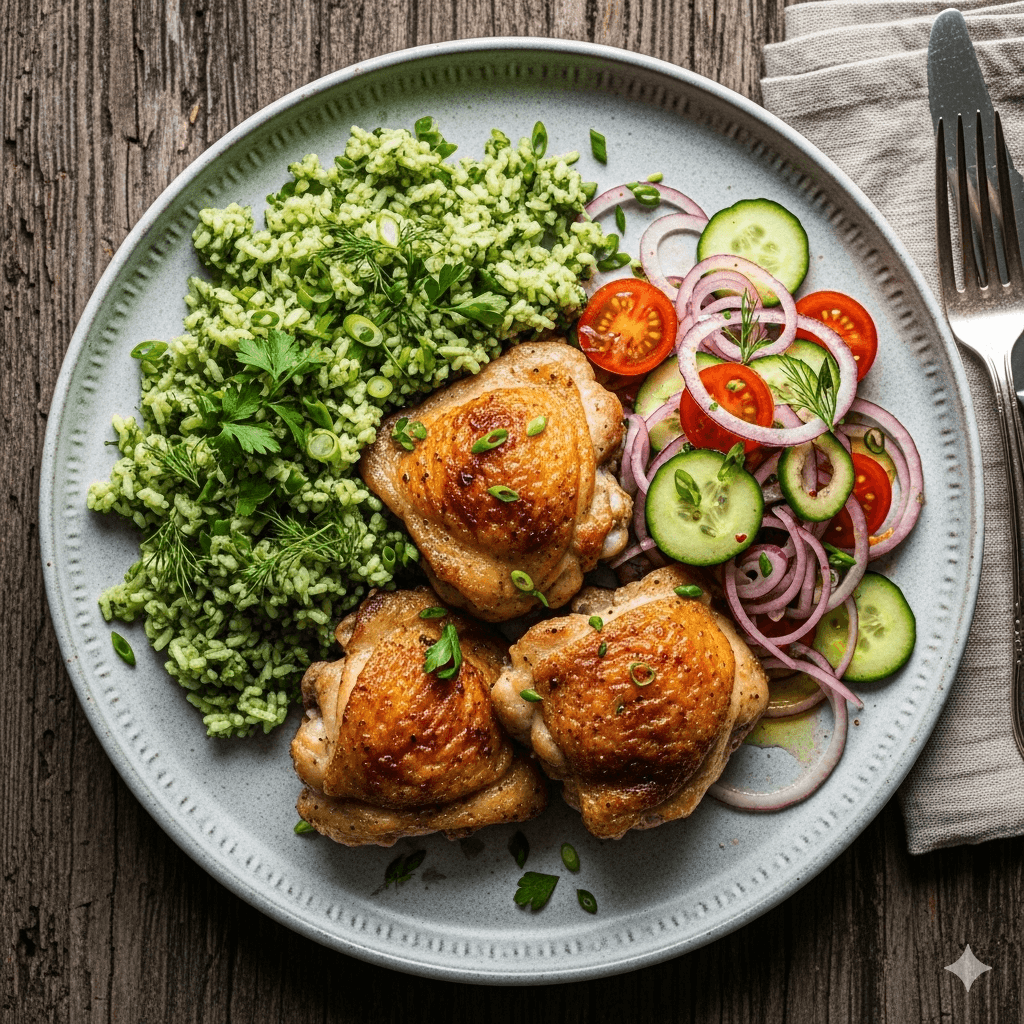 https://storage.tally.so/609590a2-b5bc-46f9-8b83-7f8db9d04e5d/Pan-Roasted-Chicken-Thighs-w-Herby-Rice-Pickled-Salad.png