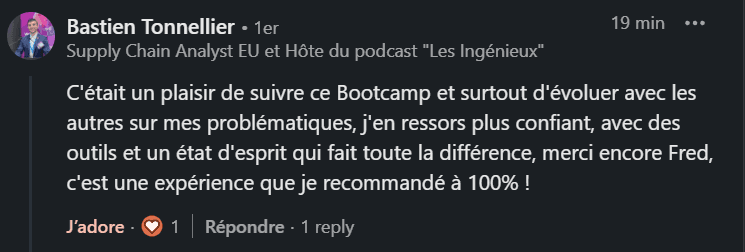 Bastien, salarié, entrepreneur et hôte du podcast Les Ingénieux