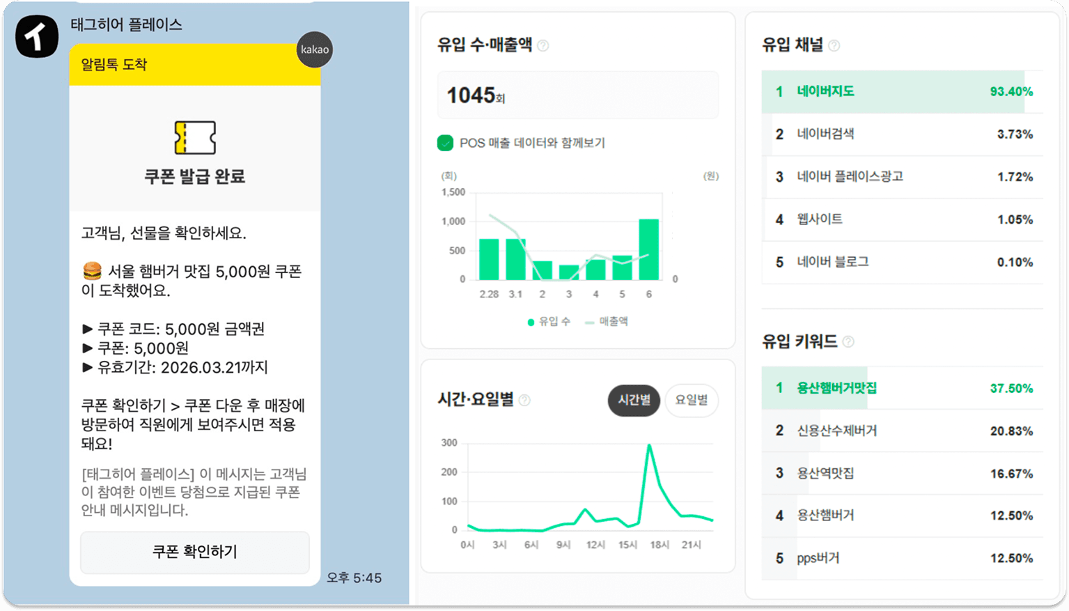 태그히어 플레이스 부스트