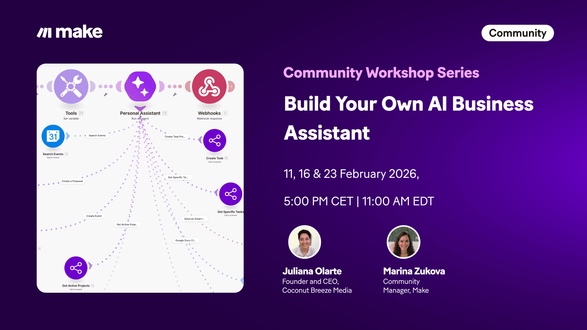 Community Workshop Series: Build Your Own AI Business Assistant (with ...