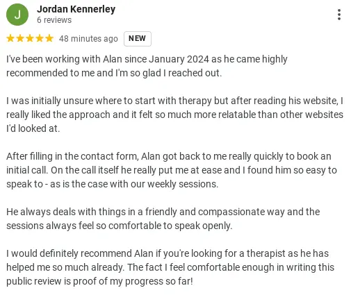 Google Review - Jordan