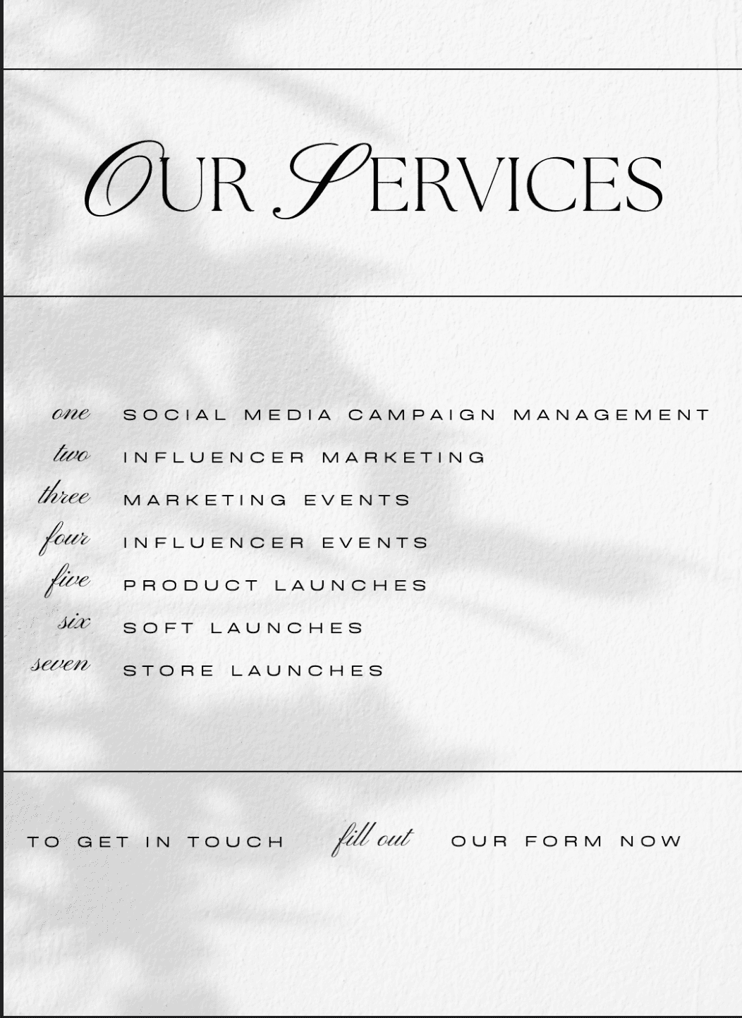 Form cover