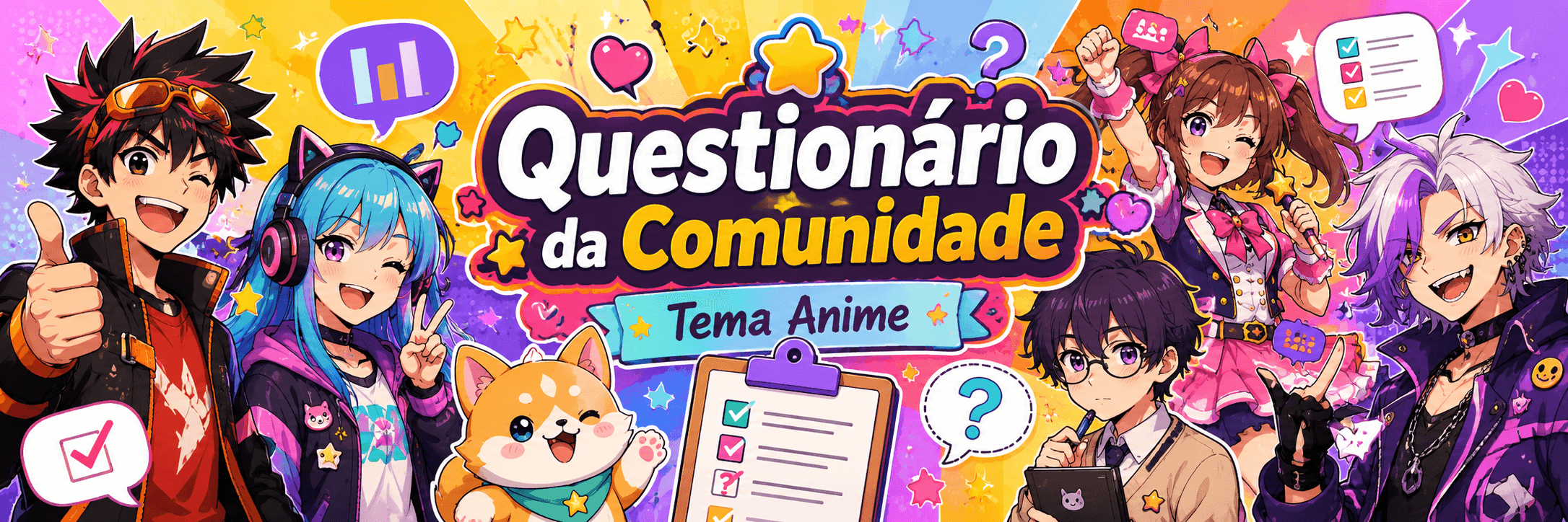 Censo Anime & Mangá da comunidade Cianorte Card Masters
