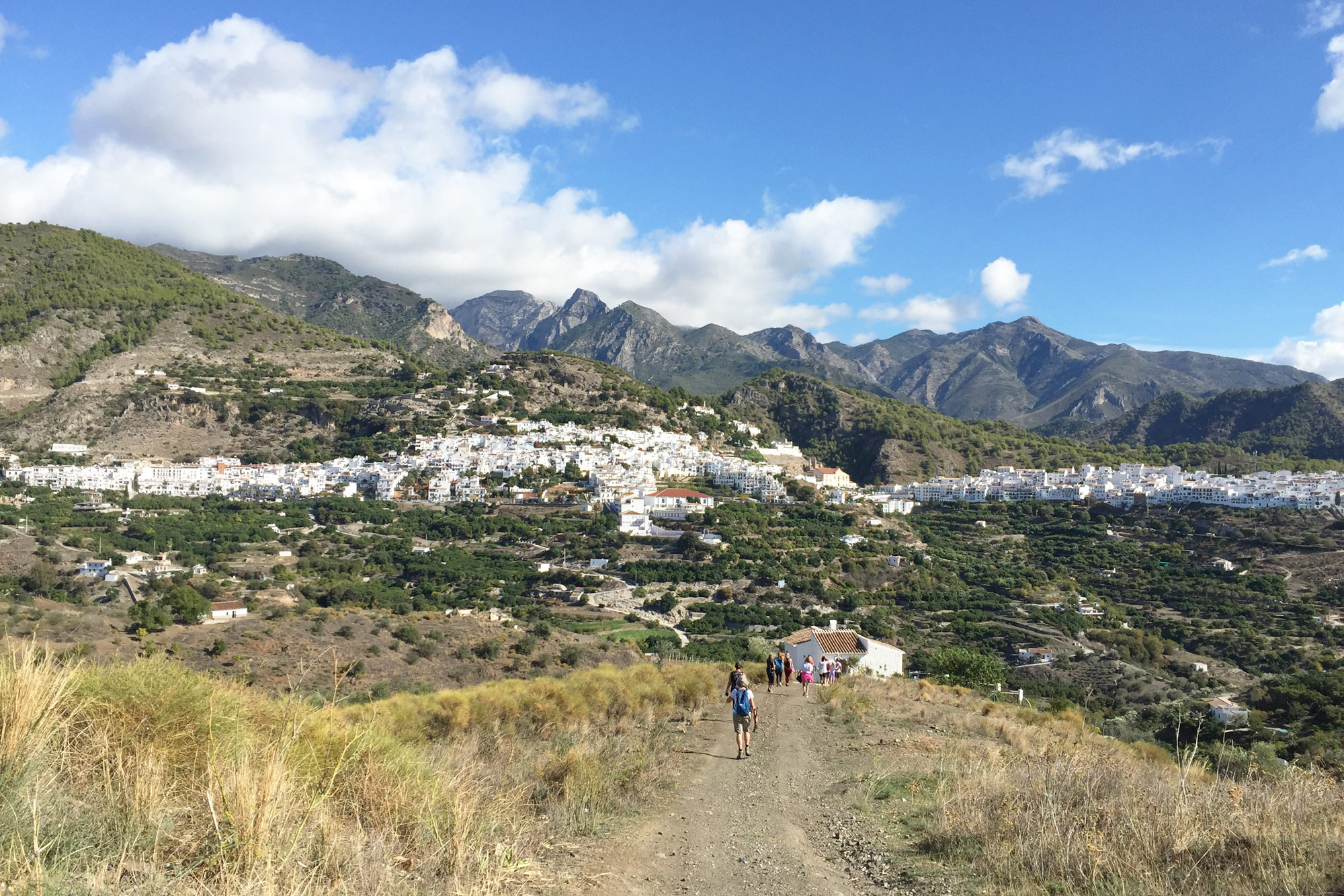 Hus med trädgård i Andalusien