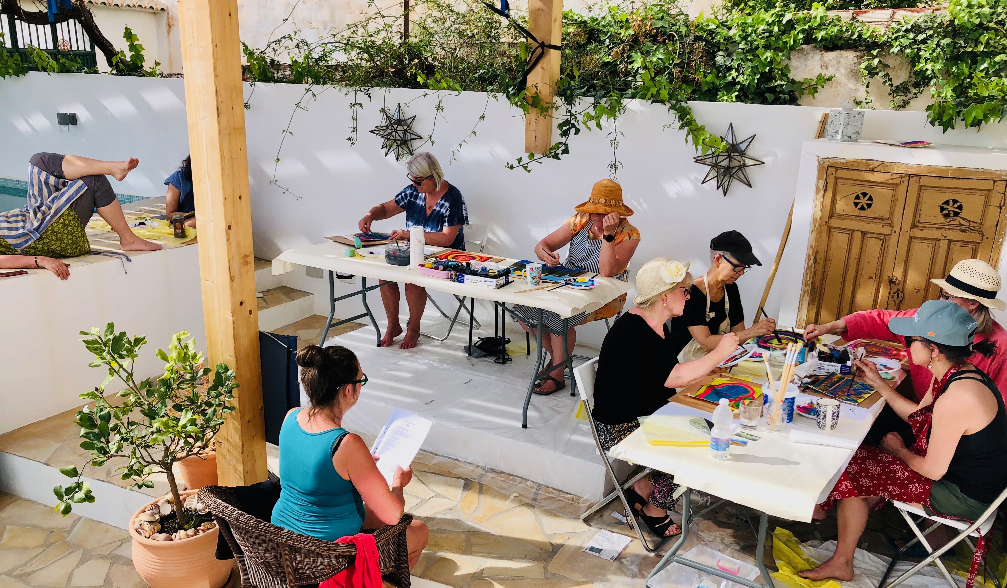 Hus med trädgård i Andalusien