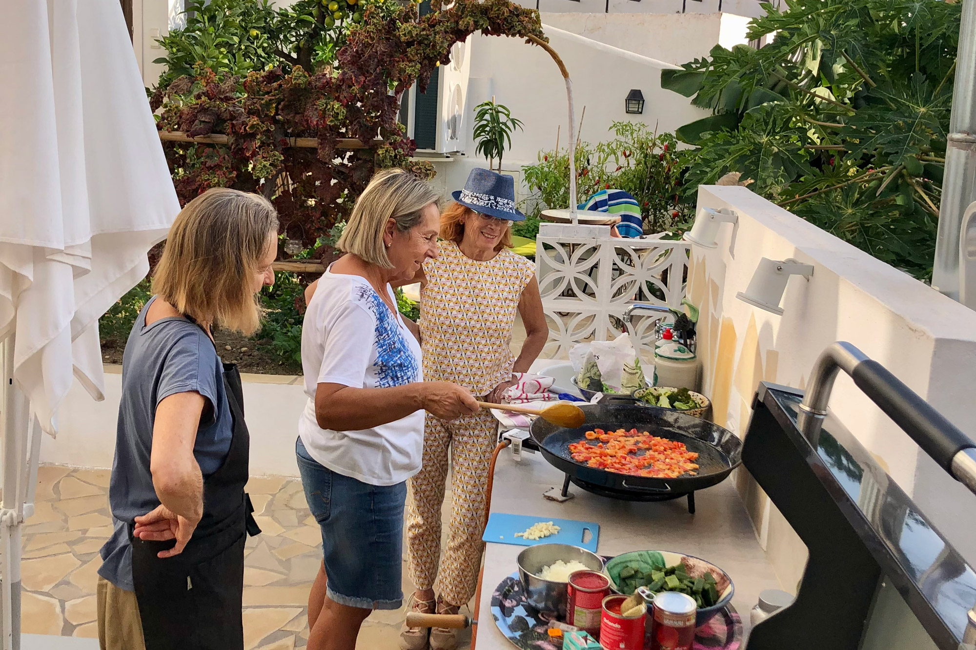 Hus med trädgård i Andalusien