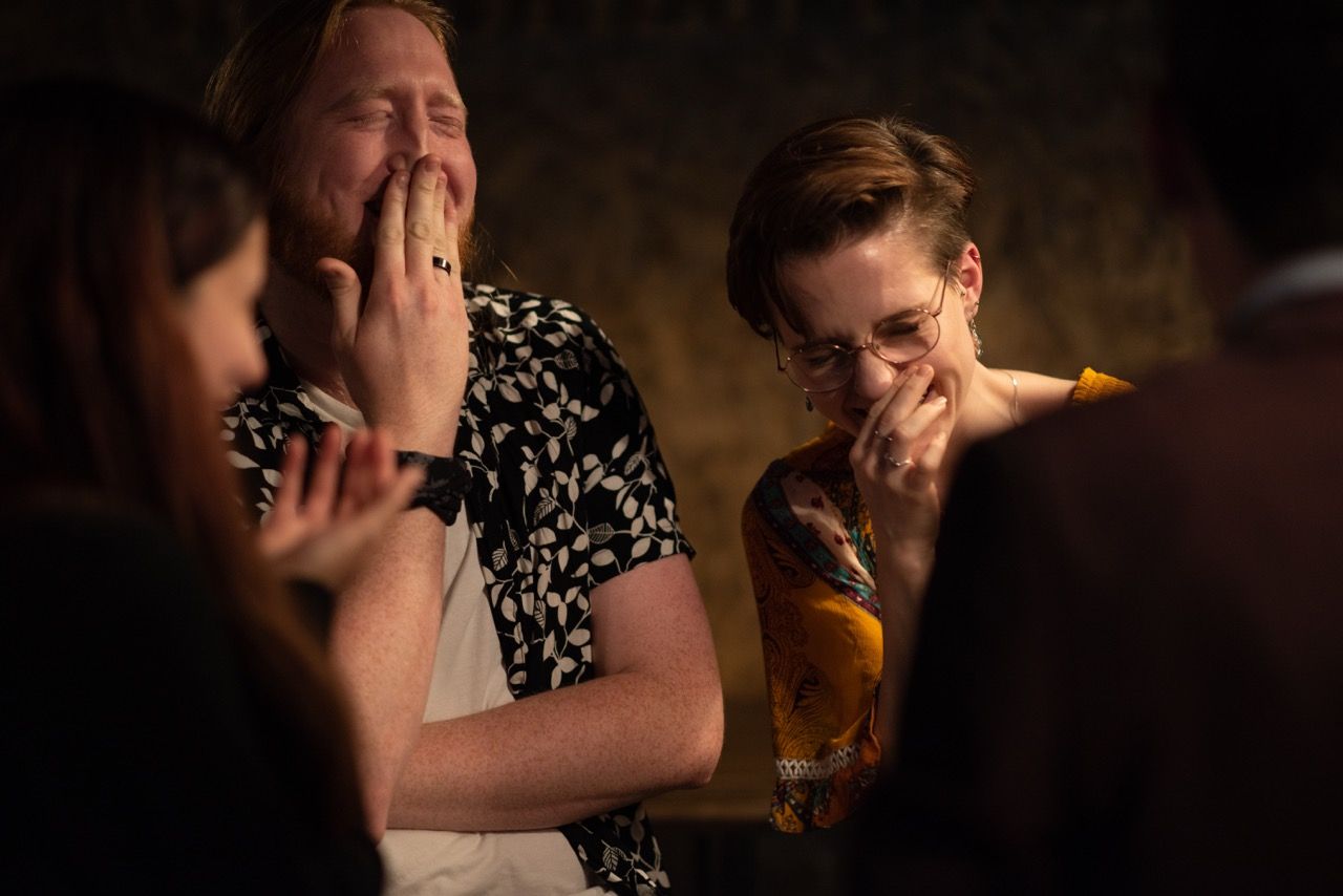 Performing photo of magician Chris Wilder