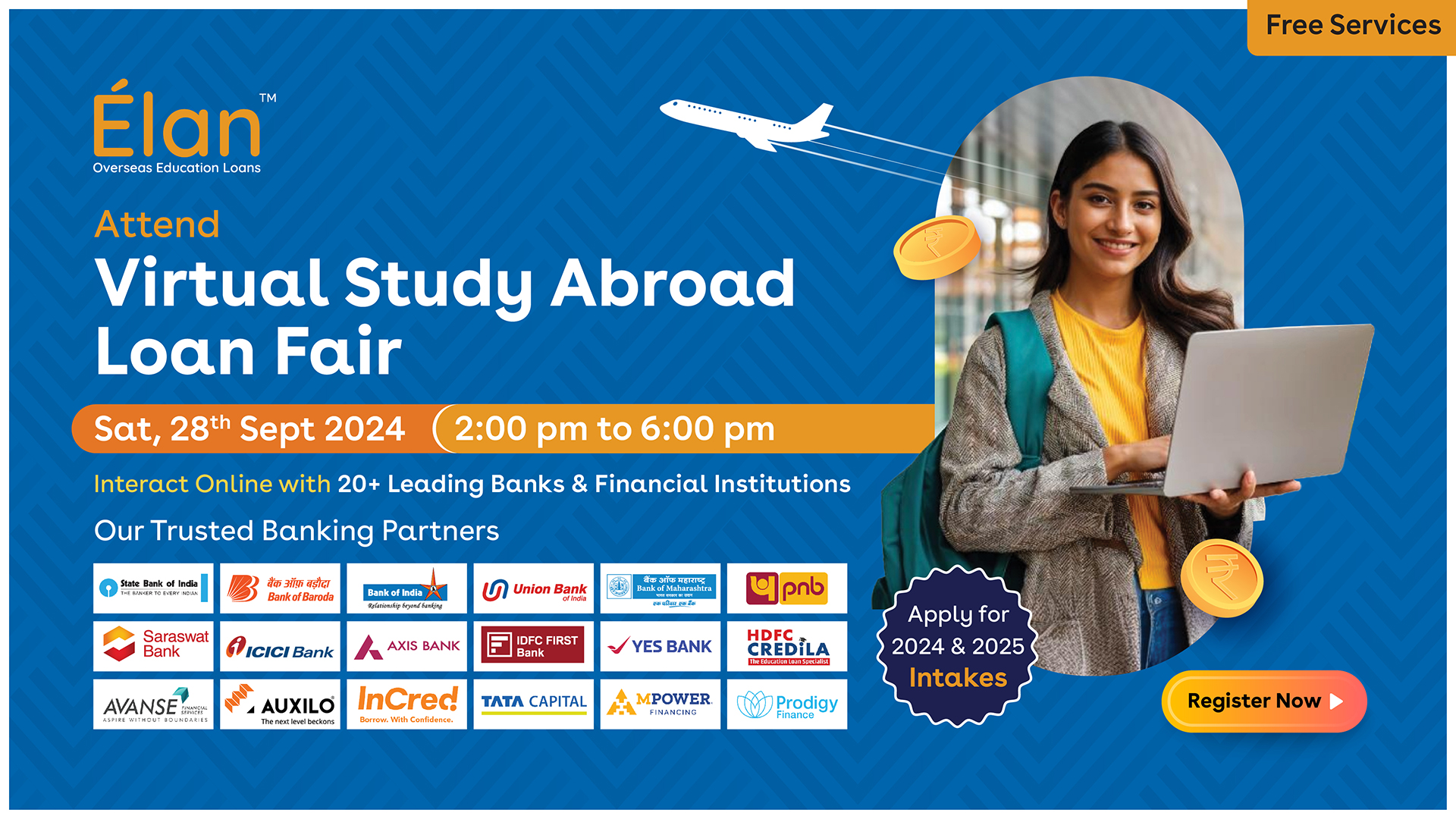 Virtual Study Abroad Loan Fair 2024