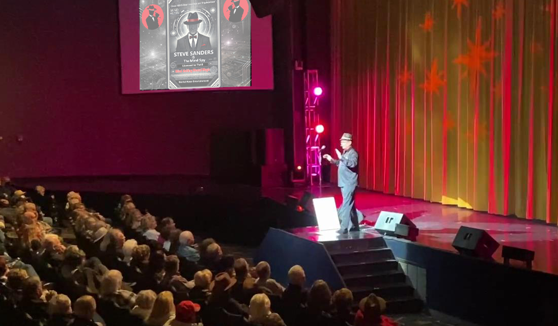 Performing photo of magician The Mind Spy