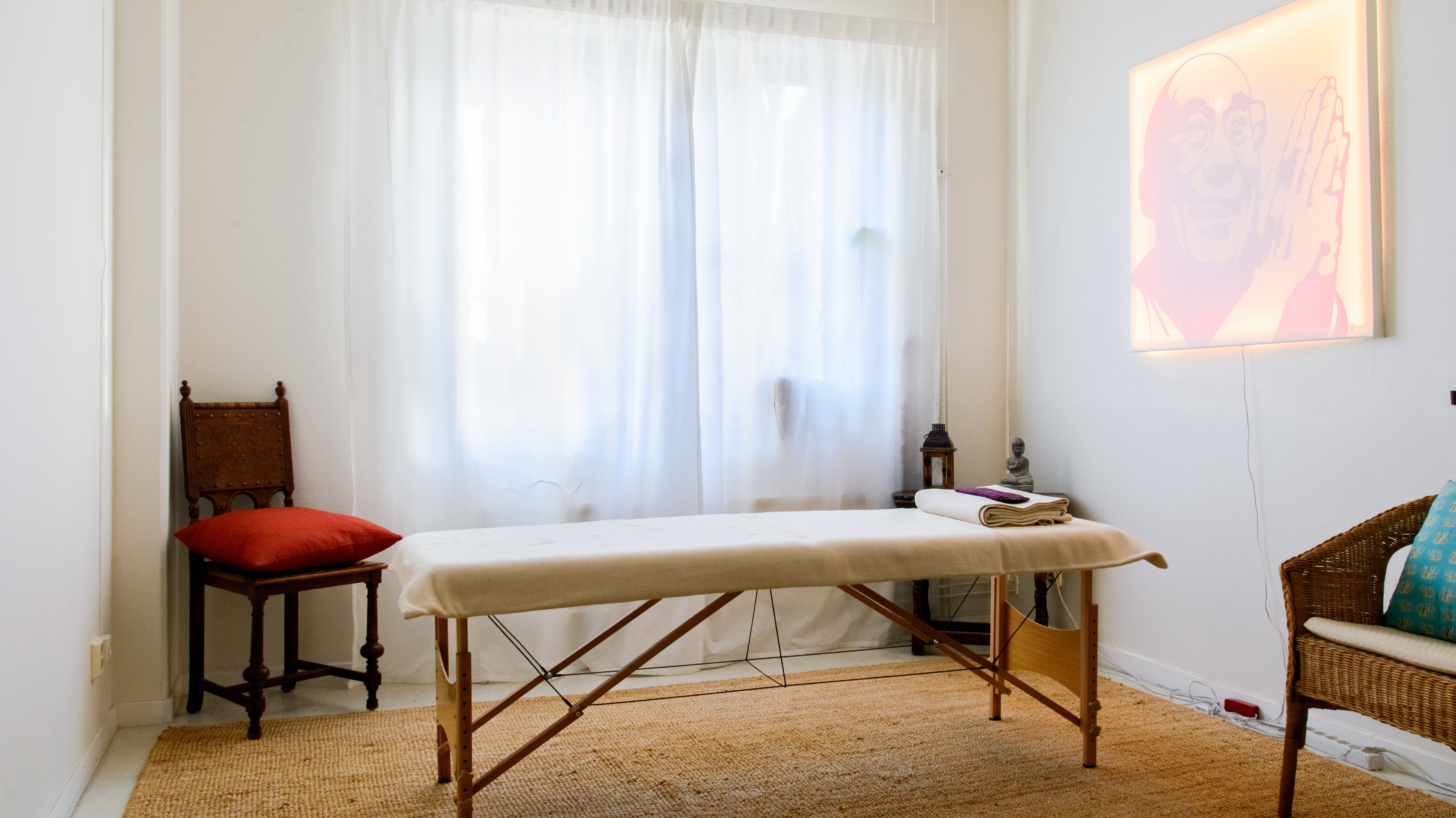 Studio Kontakt Workshop/Yogasal och behandlingsrum i Bagarmossen