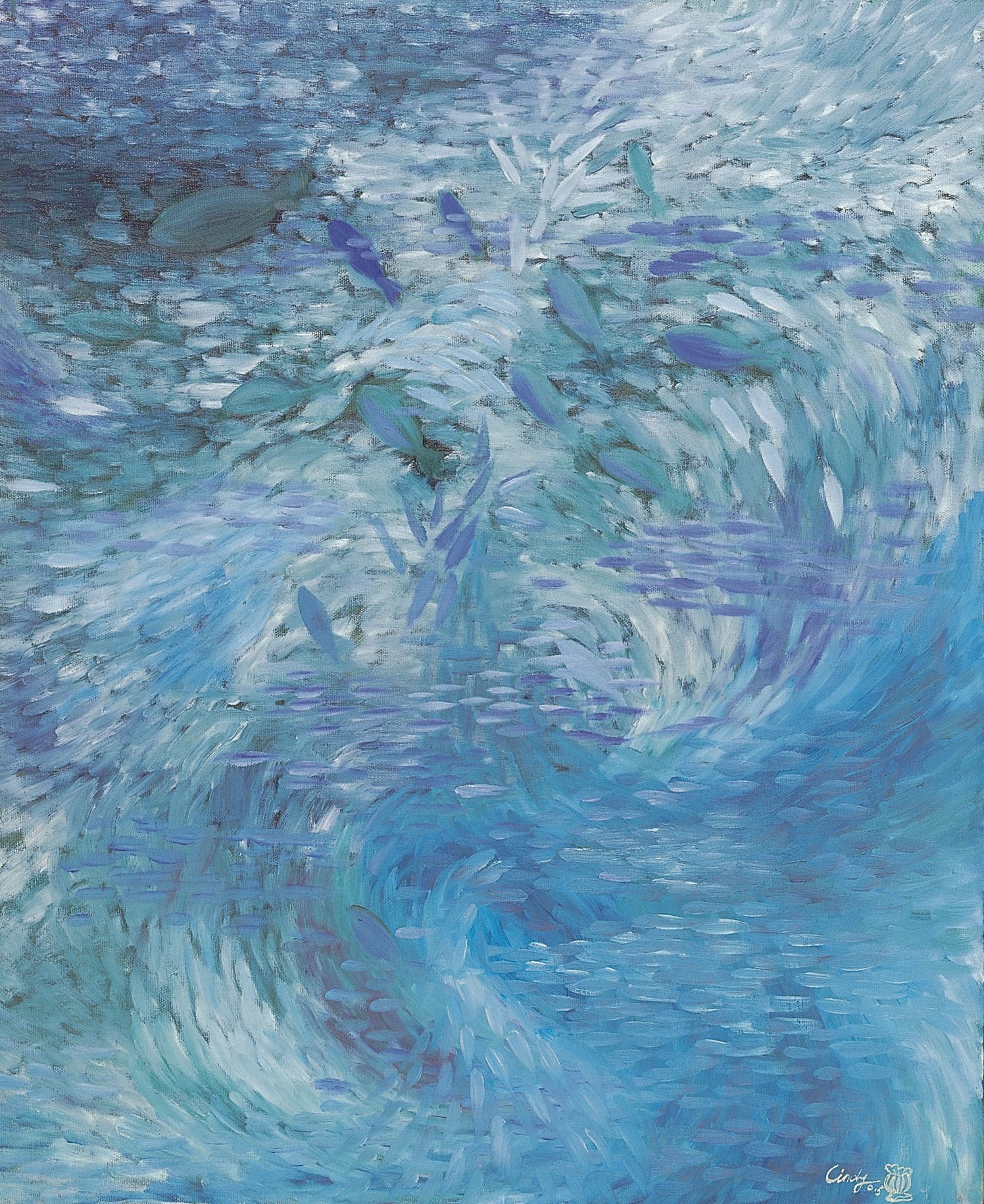 신디정, Spirits in the Cosmic Current, 2005